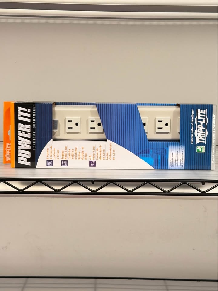 Tripp Lite Power Strip 6ft, 6 Outlet Heavy Duty - photo 3