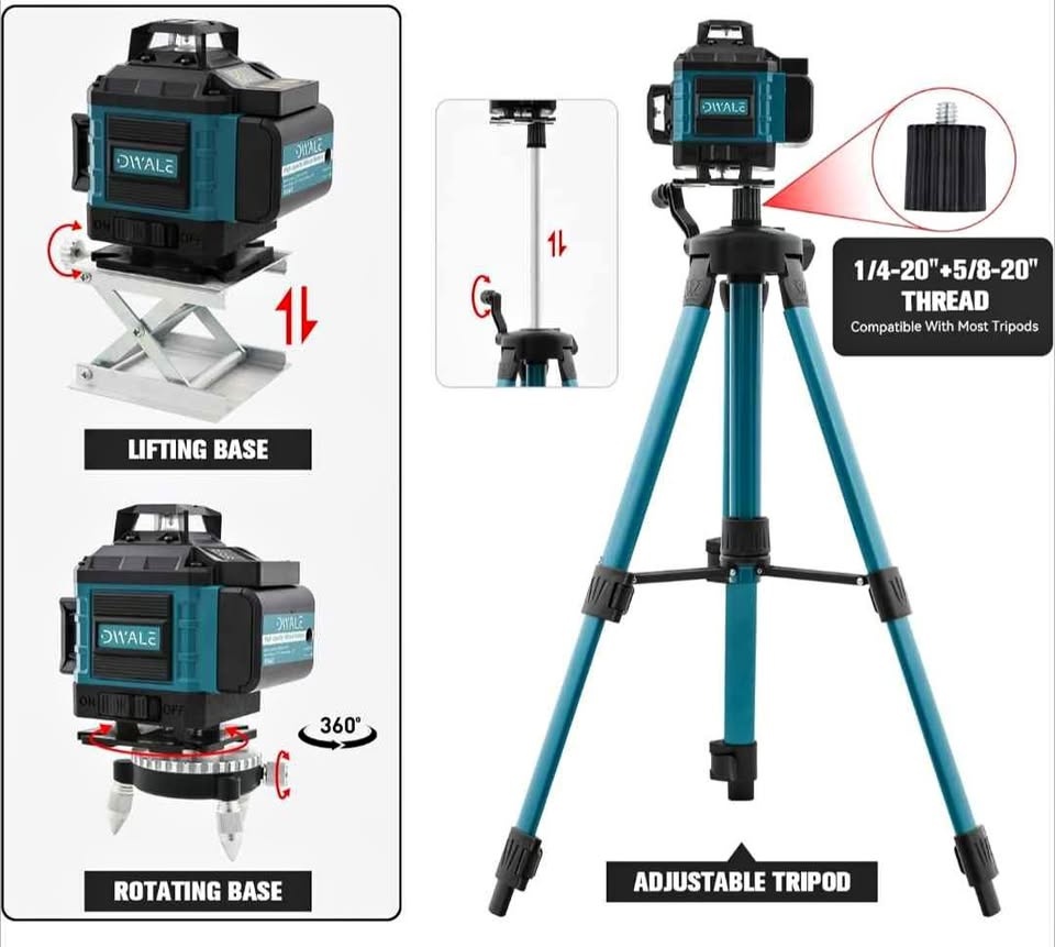 Laser Level with Tripod - New