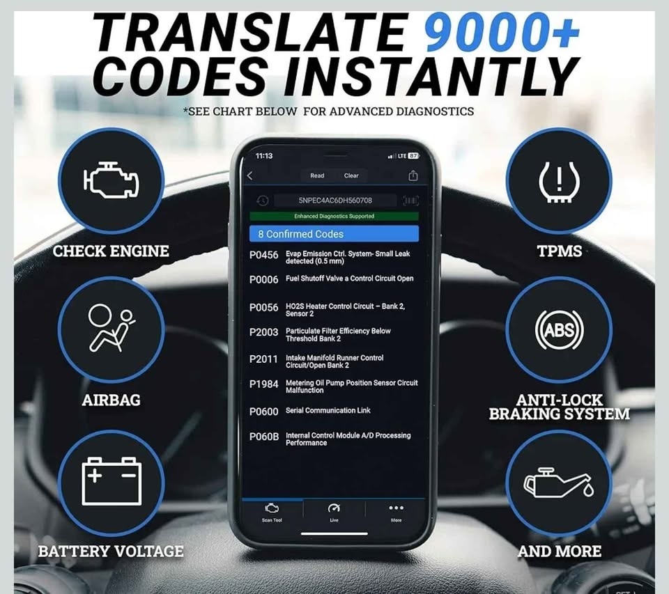 BlueDriver Bluetooth Pro OBDII Scan Tool - photo 3