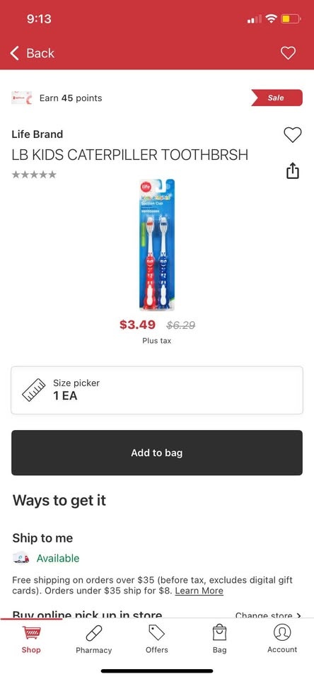 3 for $5 New Kids Suction Toothbrush - photo 3
