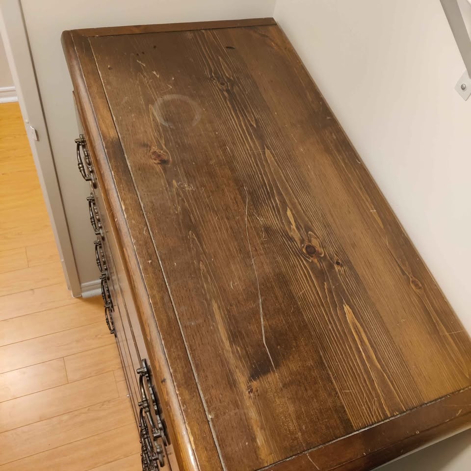 Wood dresser - 5 drawers - photo 5