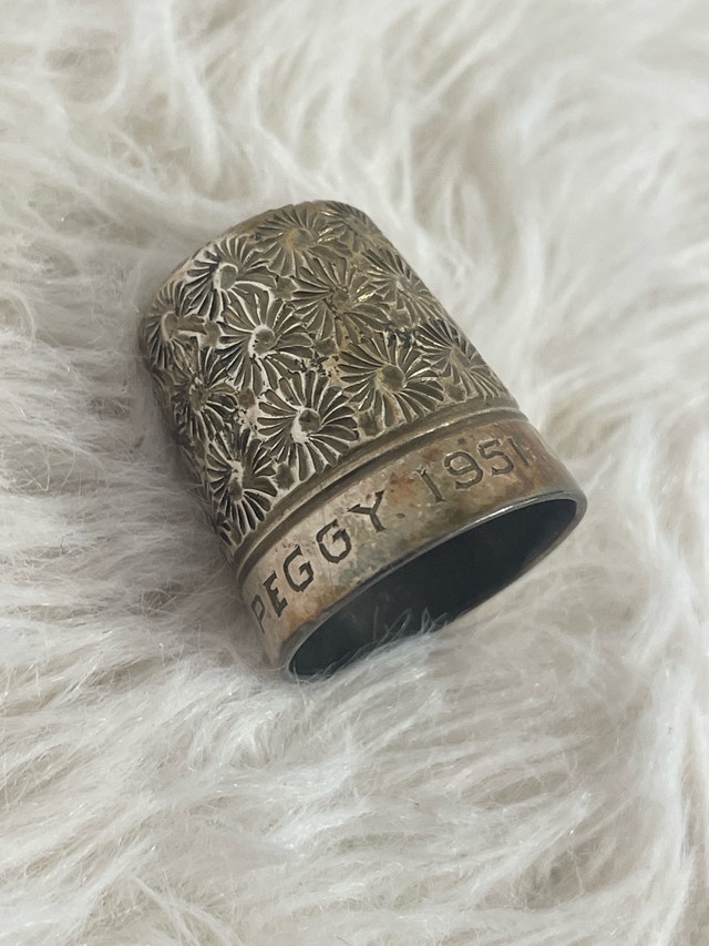 Antique Charles Horner Dorcas Thimbles - Size 3/4 - photo 3