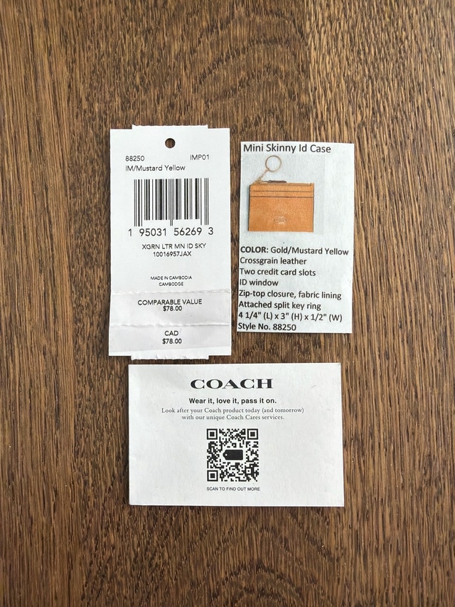 Coach Mini Skinny ID Case - photo 4