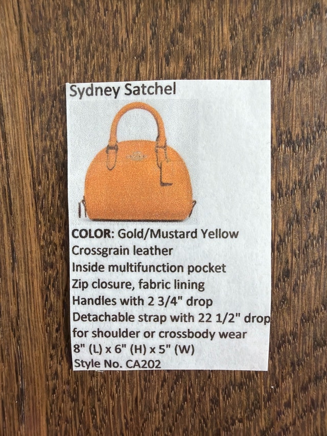 Coach Sydney Satchel - matching wallet on separate - photo 5
