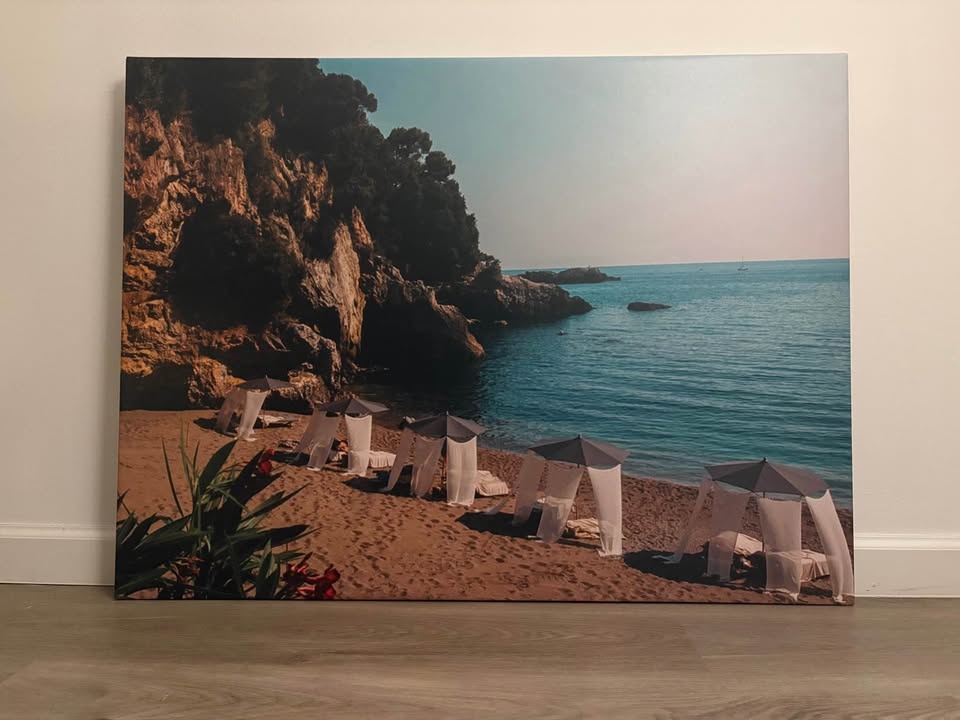 Unique Italian Landscape Canvas Design 30" x 40"
