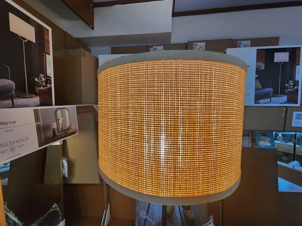 Tripod Floor Lamp with Shade Black - Room Essentials - photo 4