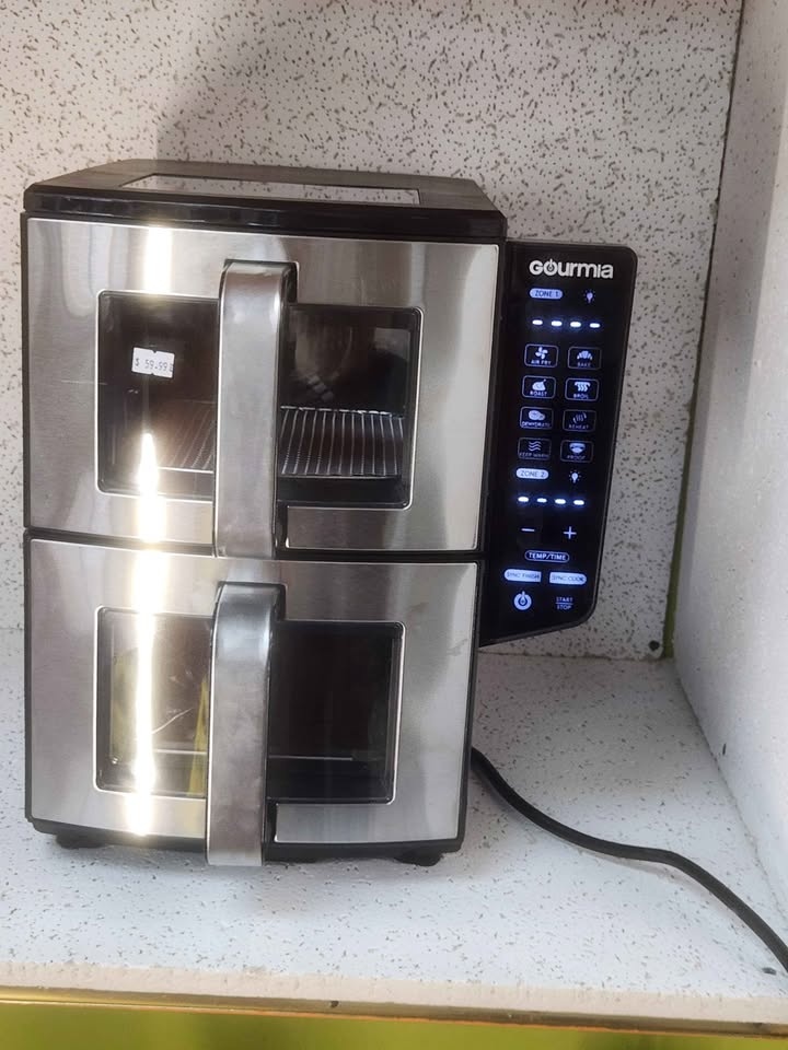 Gourmia Dual Basket Air Fryer 11QT - photo 4