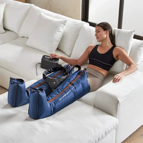 Sharper Image Powerboost Air Compression Leg Massager Boots