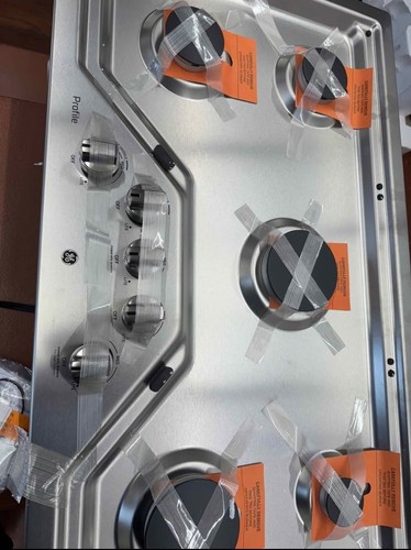 GE 36" Stainless 5 Burner Built-In Gas Cooktop (JGP5036SLSS) - photo 2