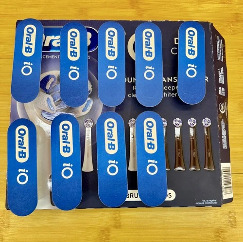 Oral-B IO Deep Clean Replacement Toothbrush Heads - 9 Pack - photo 2