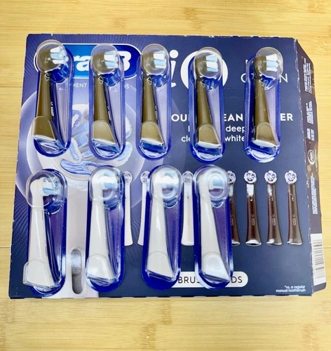 Oral-B IO Deep Clean Replacement Toothbrush Heads - 9 Pack - photo 3