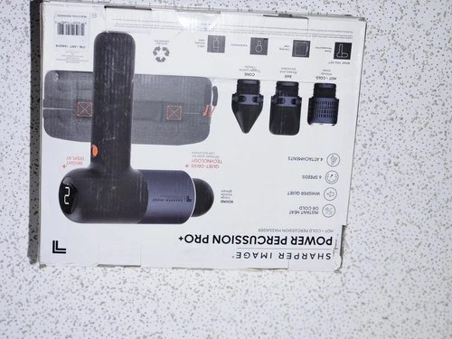 Sharper Image Power Percussion Pro+ Hot + Cold Massager NEW - photo 5