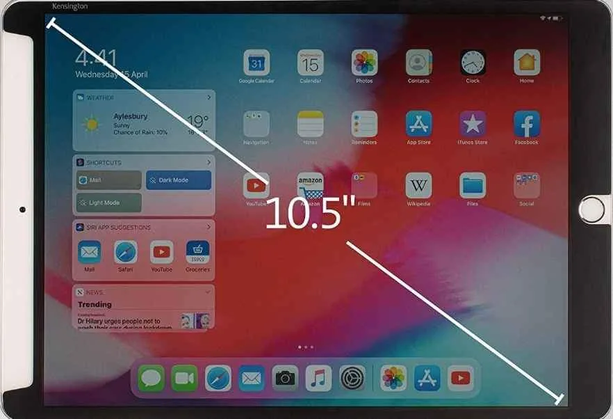 iPad 10.5 inch screen protector image indicator(2)