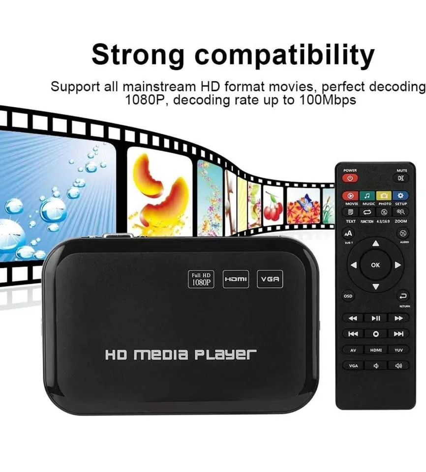 Multi Media Player TV Box image indicator(5)