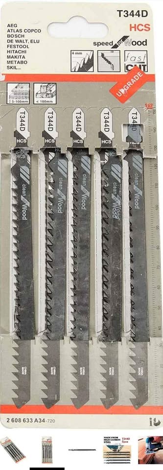 4 Pack HCS T Shank Saw - photo 4