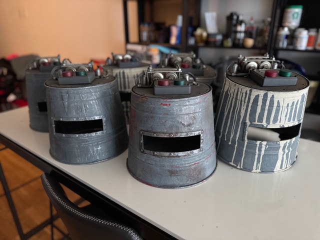 SAW / Jigsaw Helmets – Original Film Props