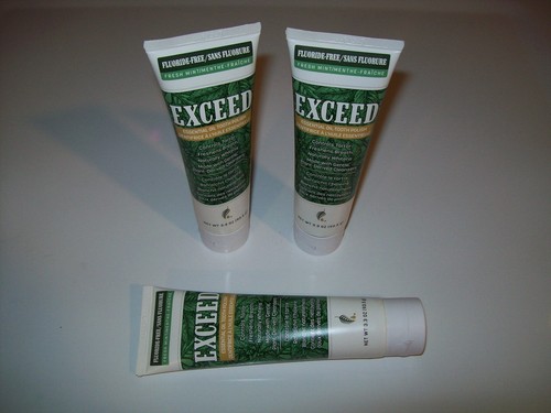 3-Pack Melaleuca Exceed Fluoride Free Tooth Polish