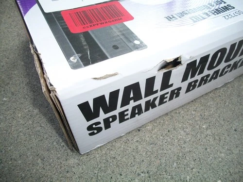 On Stage Stands SS7322B Speaker Wall Brackets - Pair - photo 4