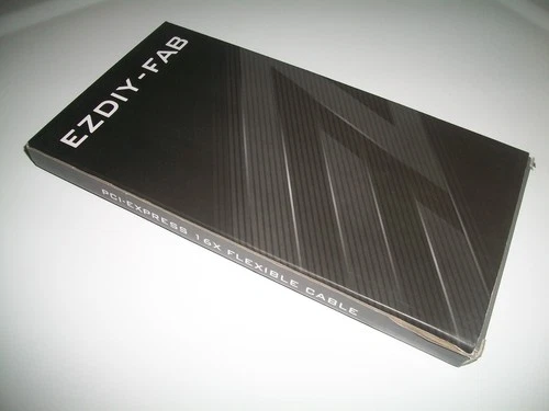 EZDIY-FAB 20cm PCIE 3.0 Riser Cable GPU Extension Right Angle Co