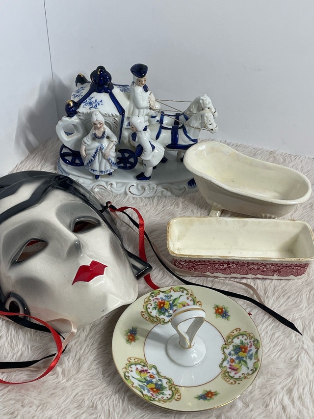 Vintage Clay Porcelain Ceramic Collection
