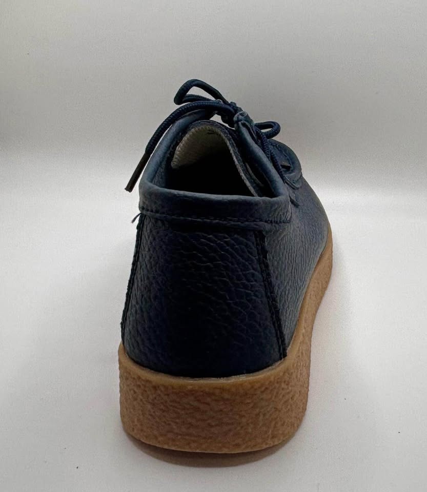 Brand new Melody Cowhide Navy Blue Boots size 7-7.5 - photo 4