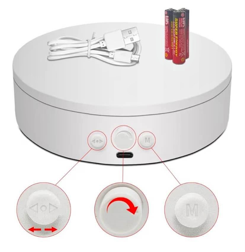 Motorized Rotating Display Stand - Type-C