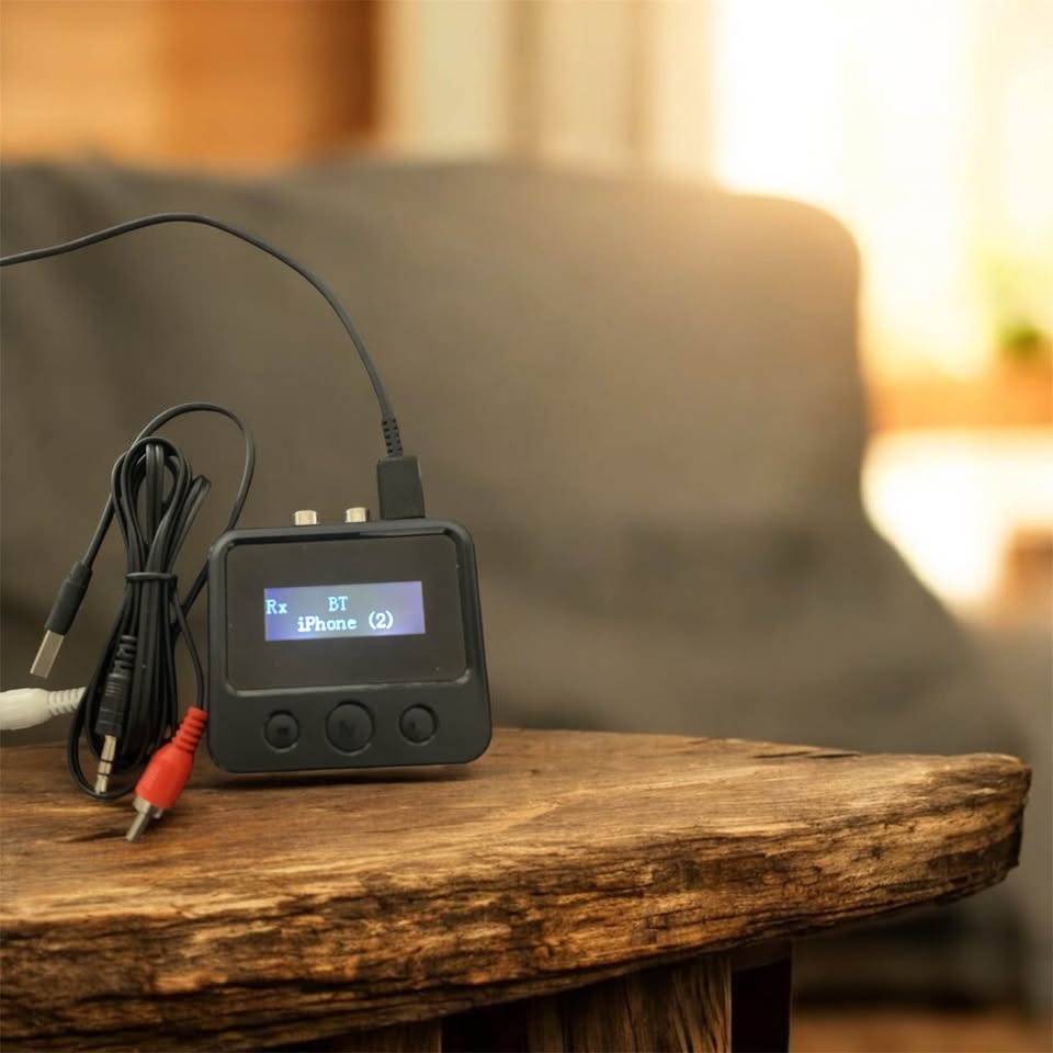Bluetooth Transmitter Receiver for TV, Audio Adapter - photo 2