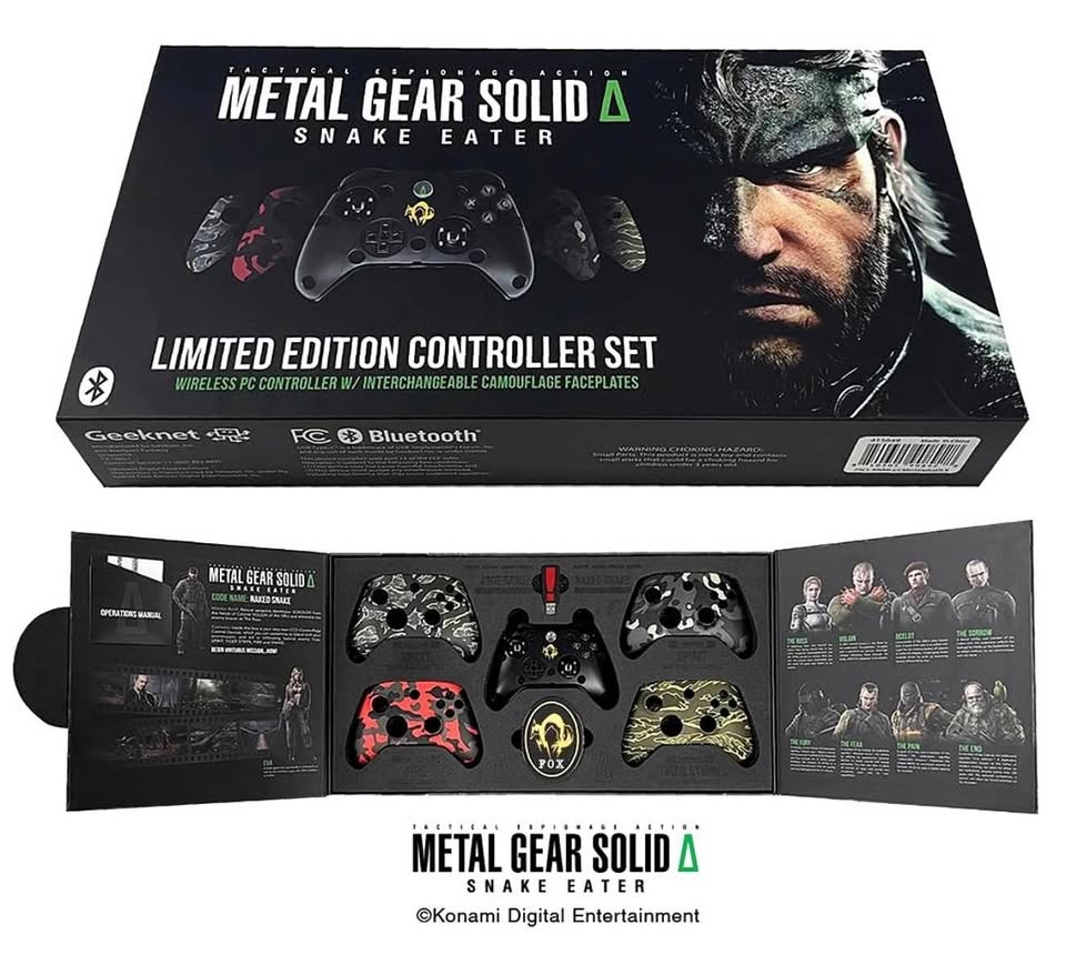 BNIB Metal Gear Solid Delta - Limited Edition Controller Set - photo 3
