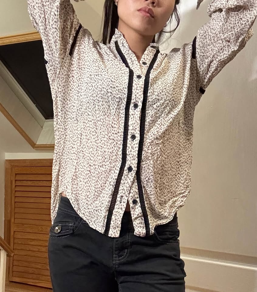 One size Leopard Print Shirt - photo 3