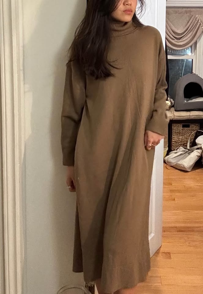 Sweater Dress with pocket - photo 2