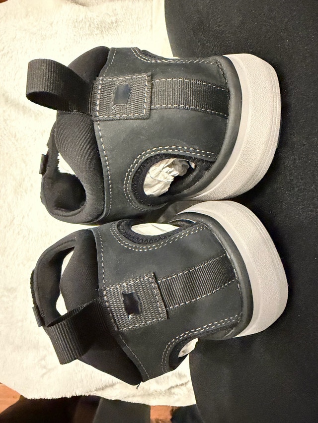 Black Sandals Size 12 - photo 4