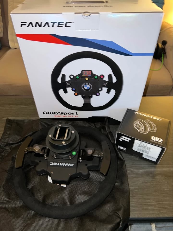 Fanatec BMW M3 GT2 V2 Steering Wheel - photo 2