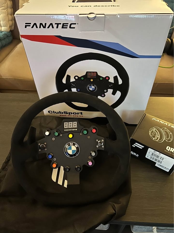 Fanatec BMW M3 GT2 V2 Steering Wheel - photo 4