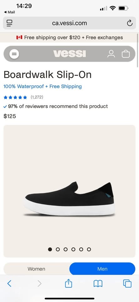 Vessi Boardwalk Slip On Shoes Size 9 - photo 3