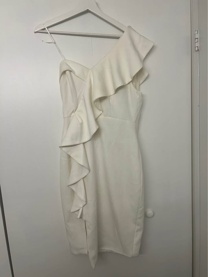 Chic Midi White Dress - photo 2