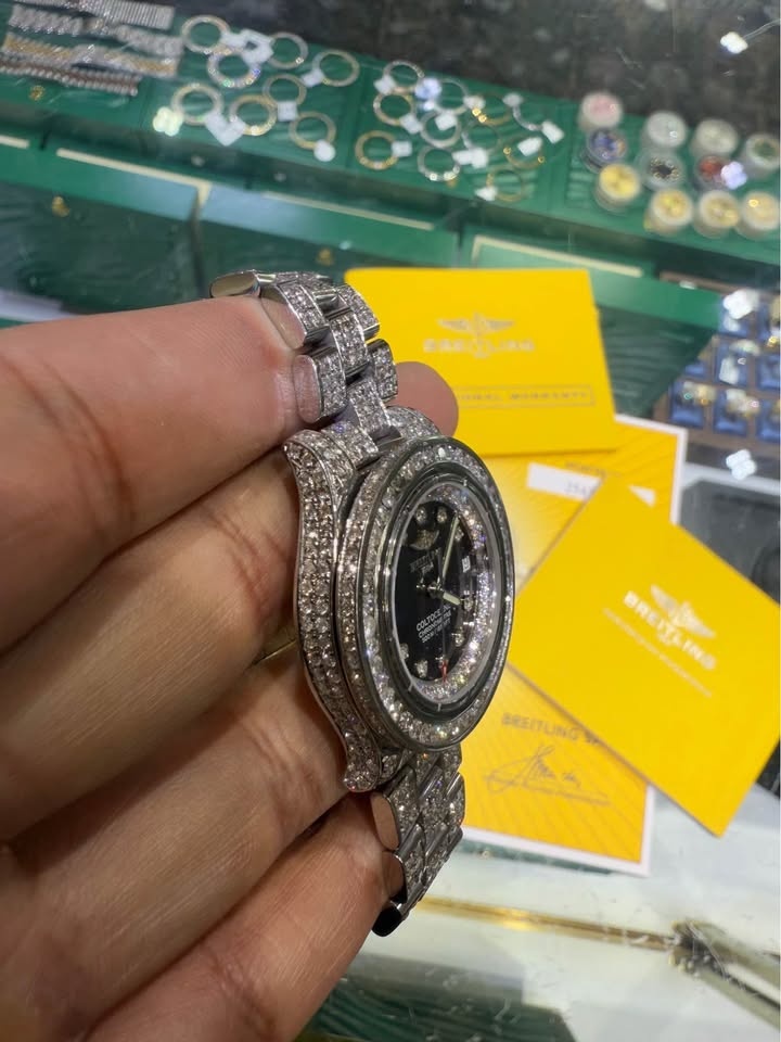 Diamond Breitling Women's Watch 34mm Coltoceane - photo 2