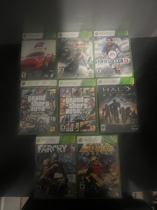 Xbox 360 Games Collection