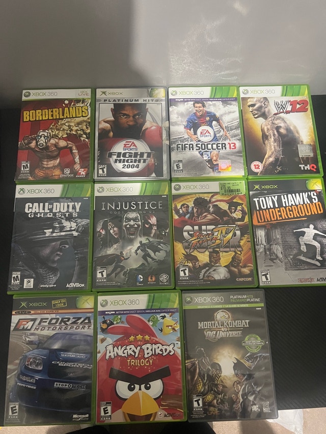 Xbox 360 Games Collection