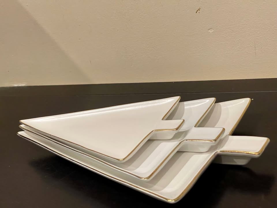Christmas Dinnerware Set - Modern Holiday Porcelain - photo 5