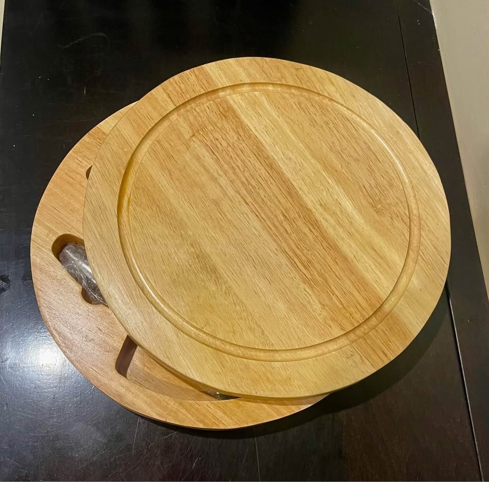 Wooden Cheese Board Serving Dish Charcuterie Board - photo 4