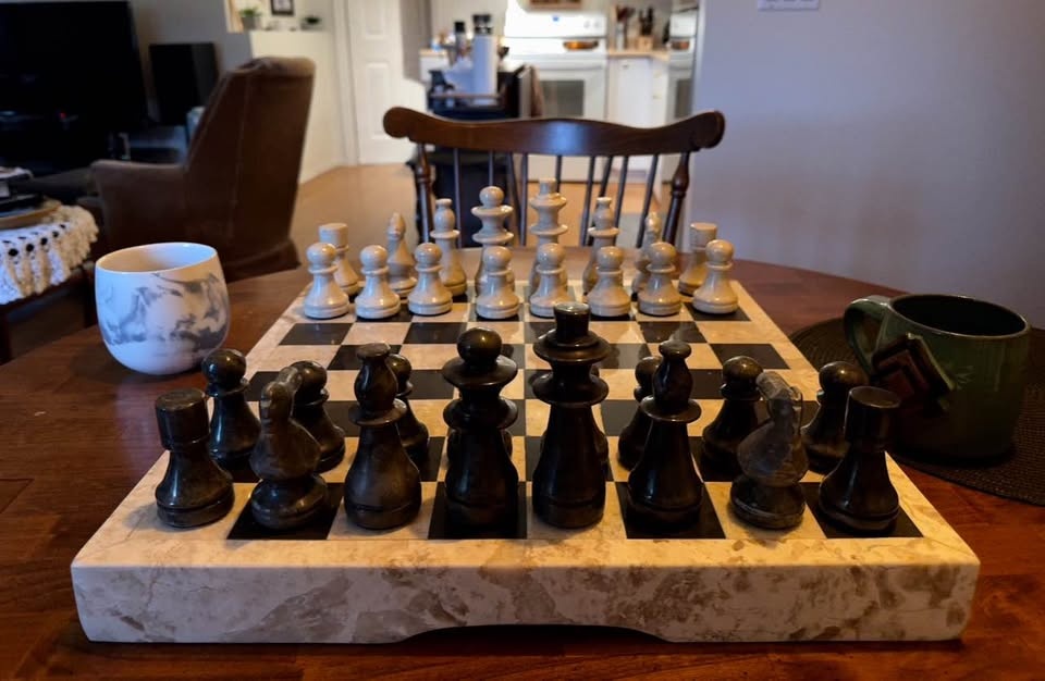 Marble Chessboard from Indonesia - photo 2