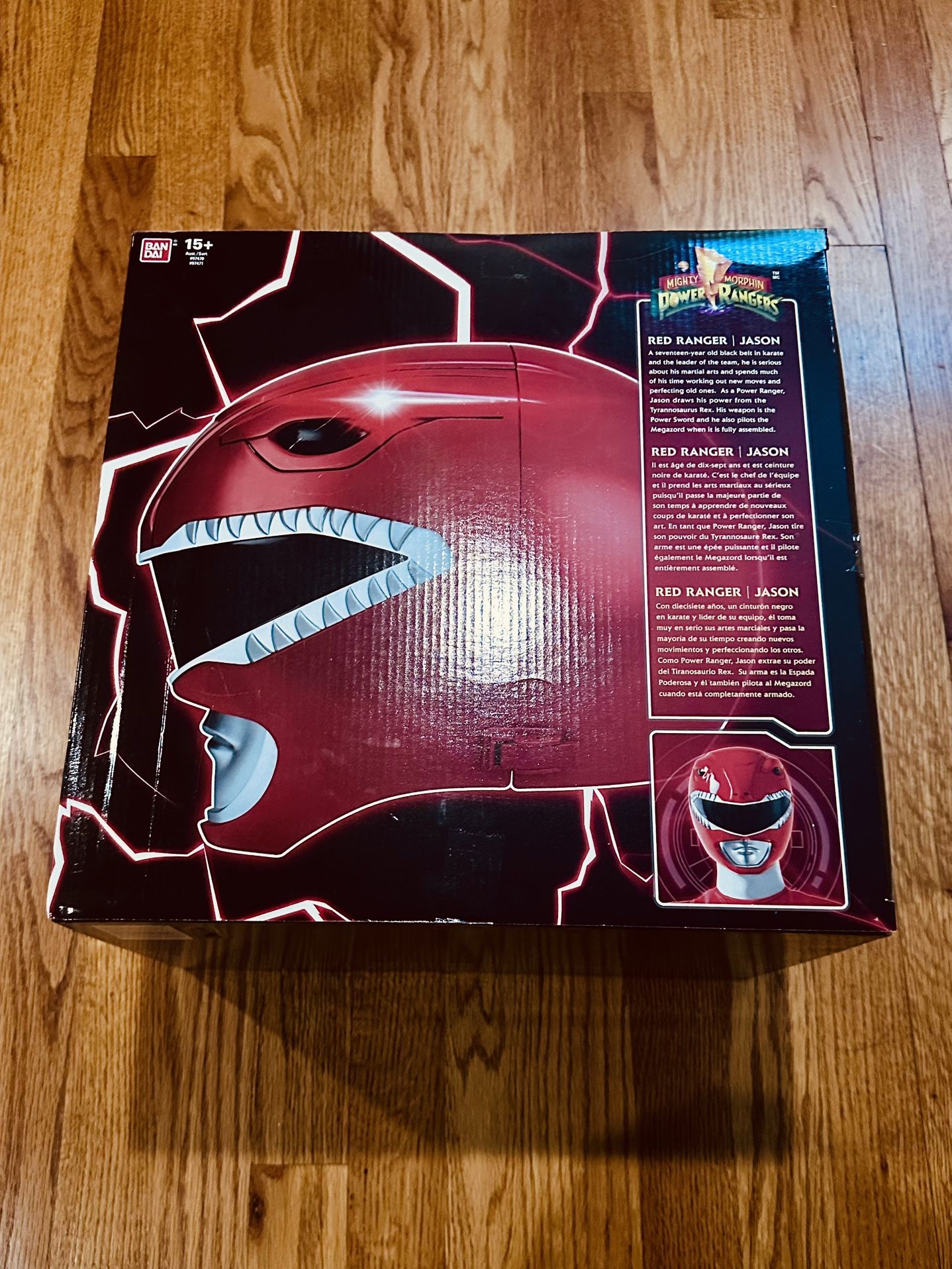 NEW - Legacy Red Ranger Helmet - Mighty Morphin Power Rangers - photo 3