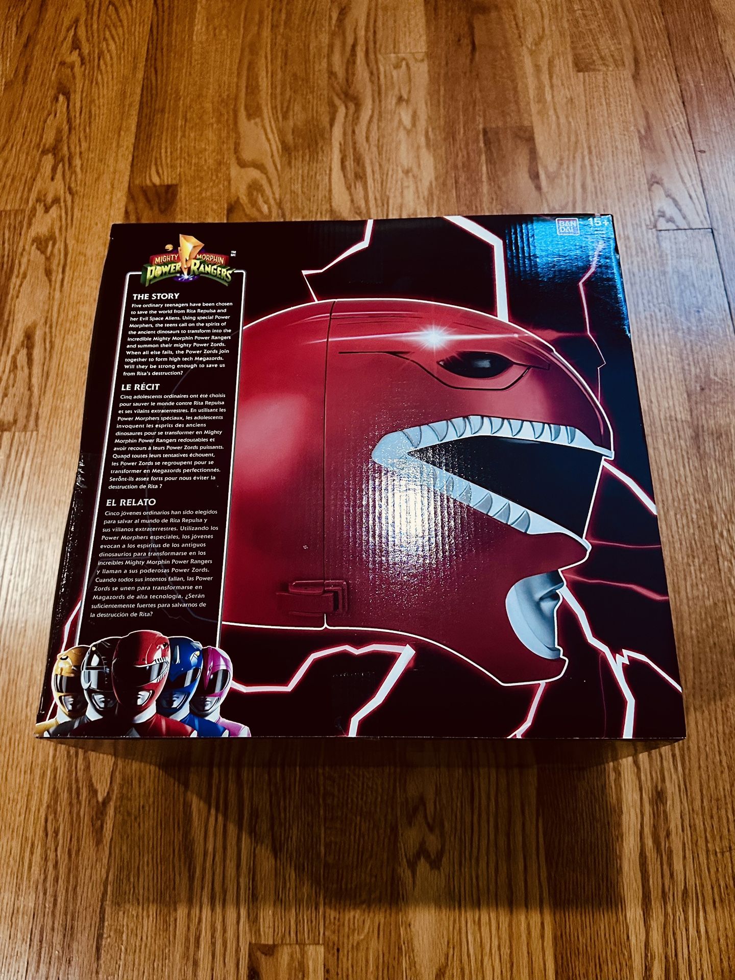 NEW - Legacy Red Ranger Helmet - Mighty Morphin Power Rangers - photo 5