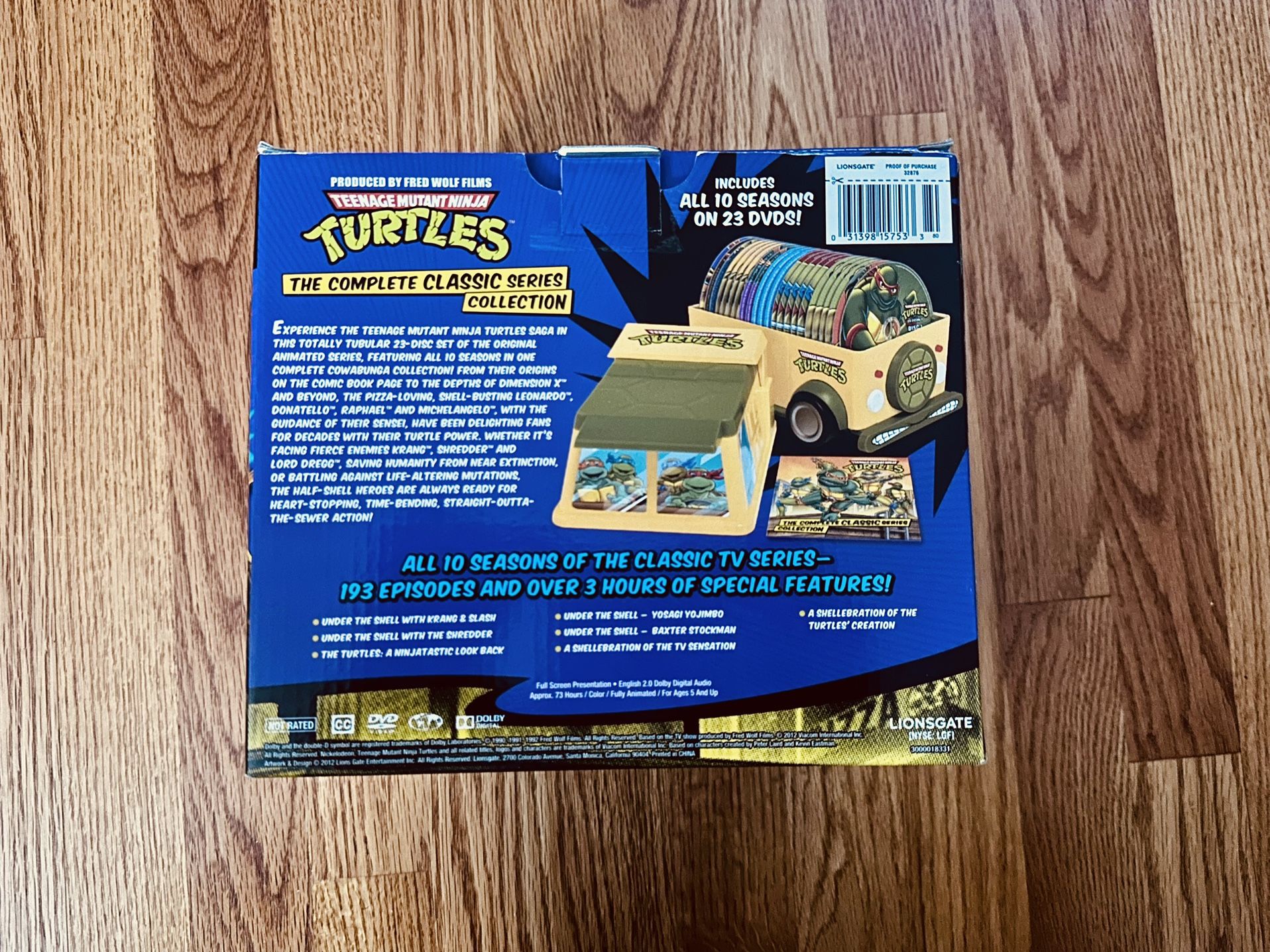 TMNT Complete Series Collection Van - 23 DVD - photo 4