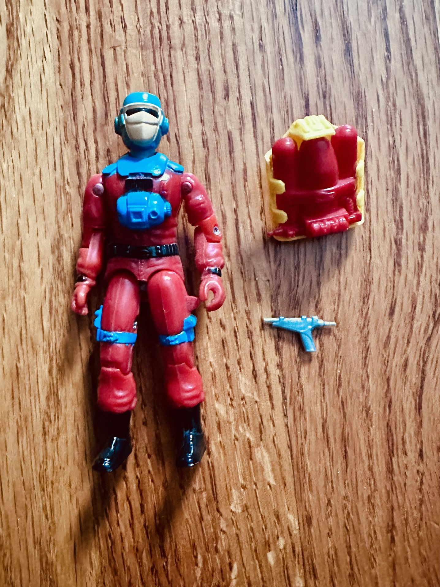 1993 GI Joe - Barbecue Fire Fighter (India Release) 3.75" Figure