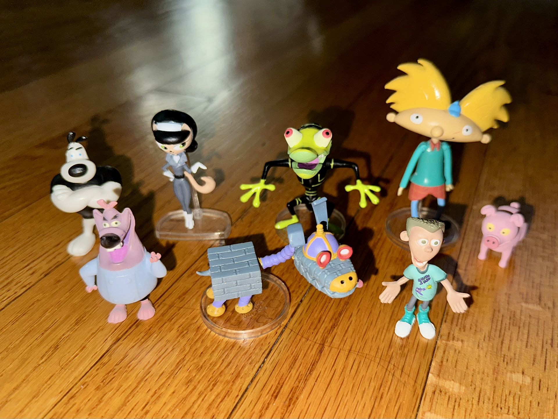 Nickelodeon Jazwares Mini Figs - T.U.F.F Puppy, Hey Arnold, Jimm