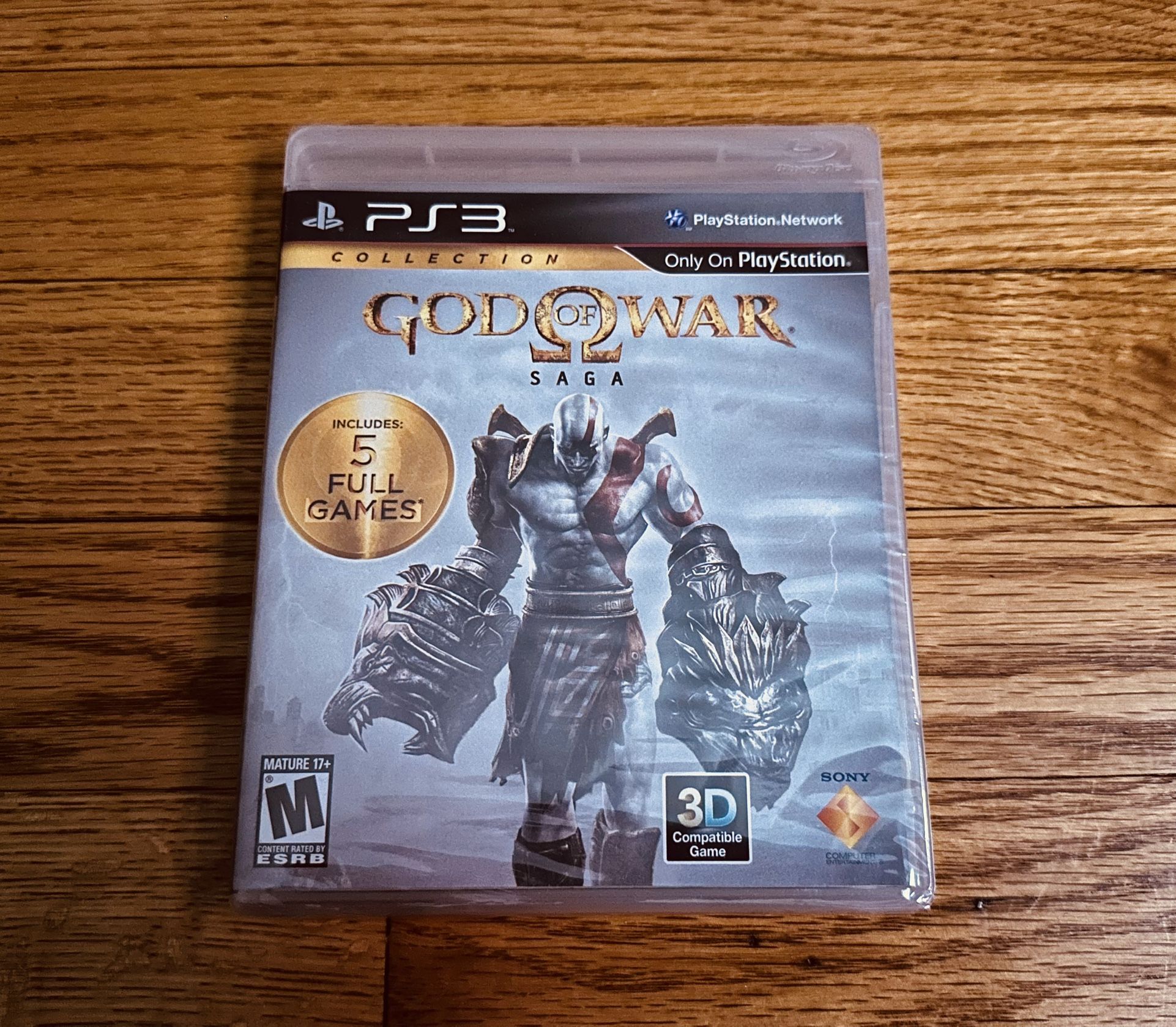 God of War Saga HD - 5 Game Collection - PS3 - NEW/SEALED!