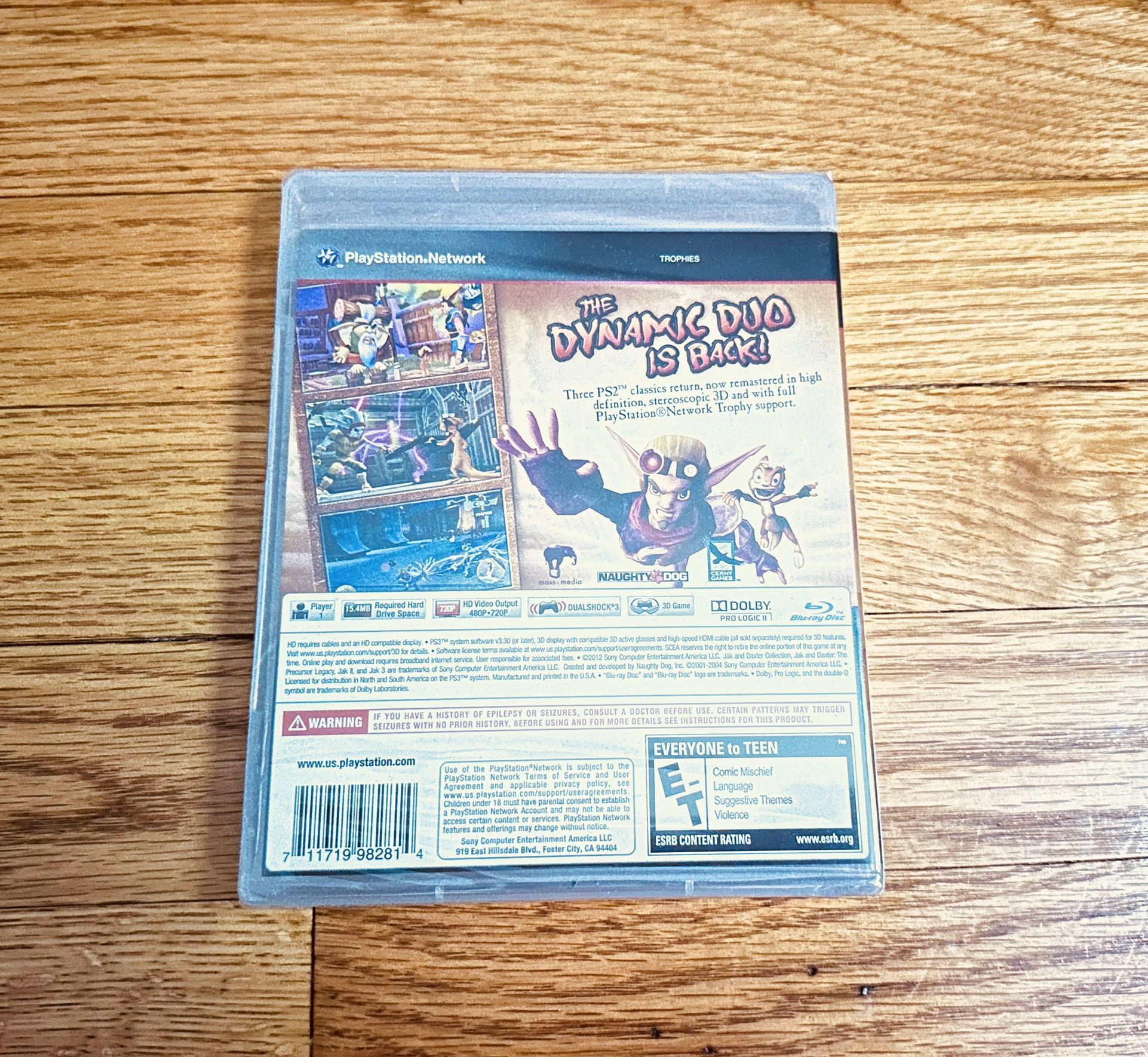 Jak and Daxter HD Collection - PS3 - NEW/SEALED! - photo 2