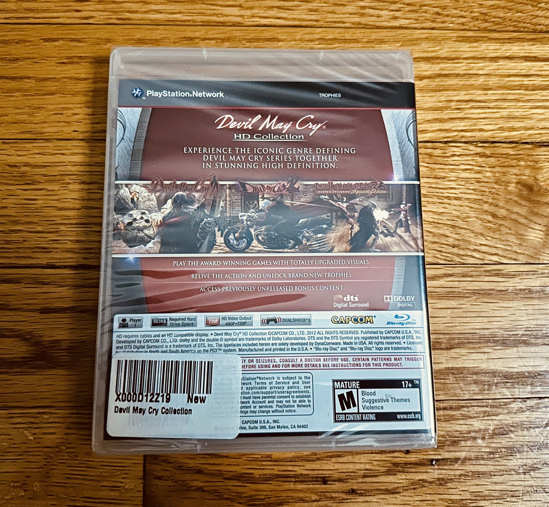 Devil May Cry HD Collection - PS3 - NEW/SEALED! - photo 2
