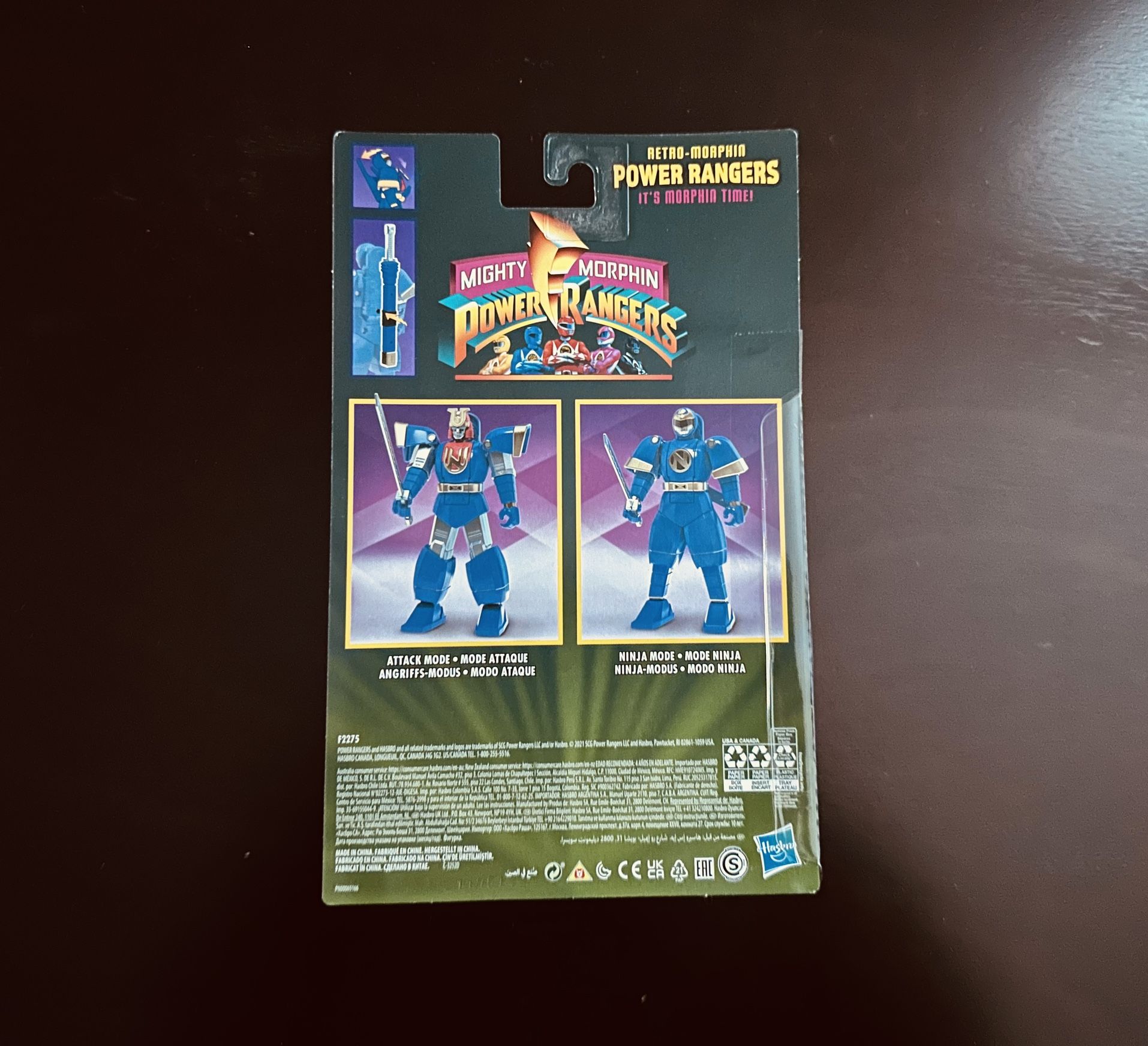 Mighty Morphin Power Rangers - Ninjor - Action Figure - NEW - photo 2